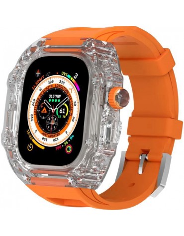 RELOGIO BLULORY SMARTWATCH GLIFO 9 DO NARANJA