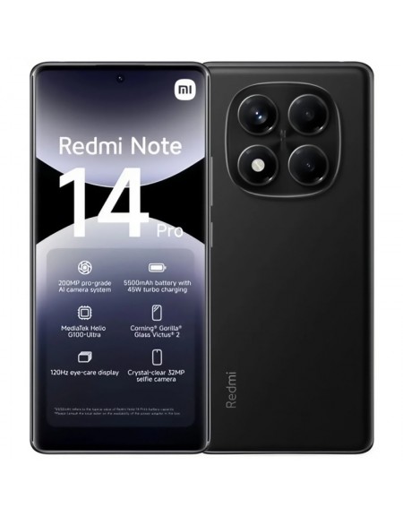 CEL XIAOMI REDMI NOTE 14 PRO PLUS 8+128 PRETO