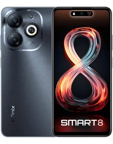 CEL INFINIX SMART 8 X6525 4/128GB PRETO