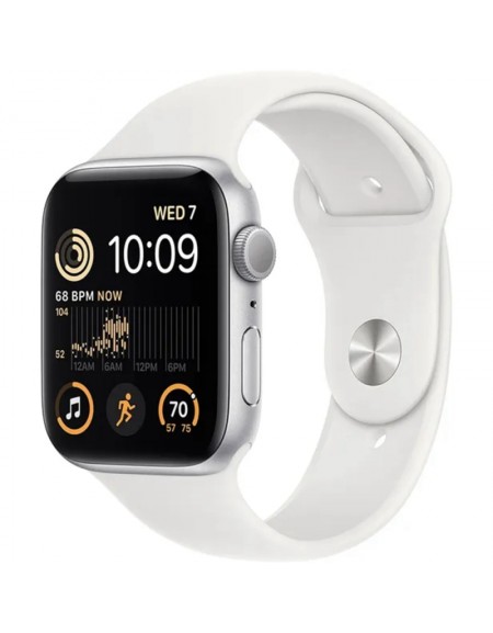 REL. APPLE WATCH SE 44MM 4NU63LL/A OPEM BOX SILVER M/L GPS+CELL