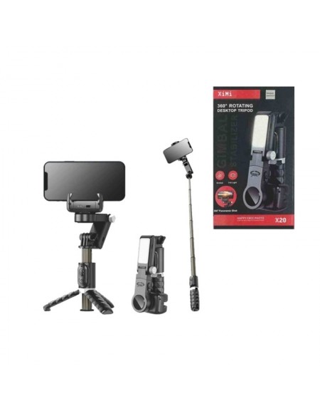 ESTABILIZADOR GIMBAL XIMI X20 360O COM CONTROL